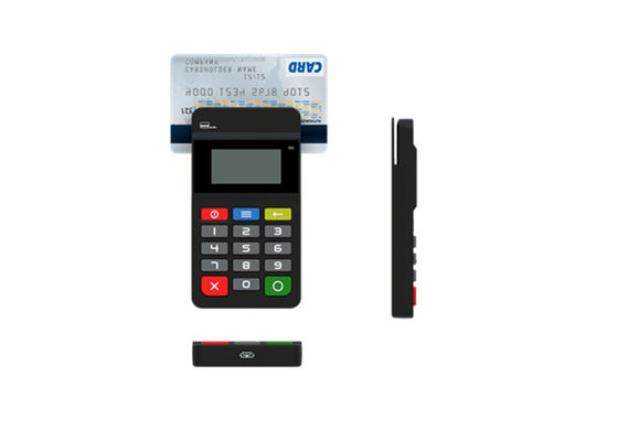 دستگاه های پوز دستی کارت خوان ویزا گواهی 60 میلی متری EMV با 2 اسلات PSAM