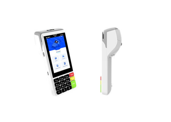 دستگاه POS دستی اندروید 13 با اسکنر کد 4G / بی سیم / WIFI سیستم POS تلفن همراه قابل حمل با EMV PCI 6.0