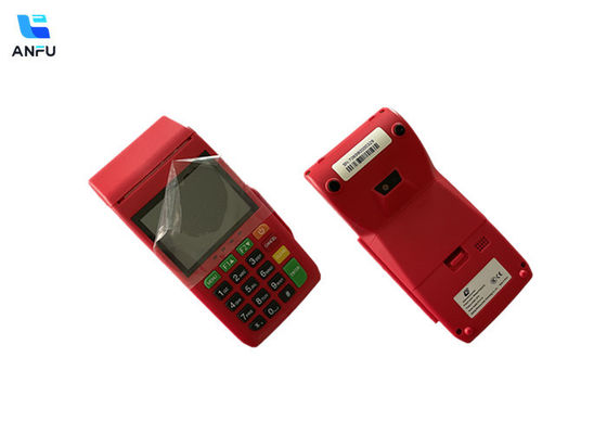 ترمینال POS قابل حمل با چاپگر حرارتی 58 میلی متری صفحه لمسی ظرفیتی سیستم POS لینوکس RTOS با نرم افزار SDK