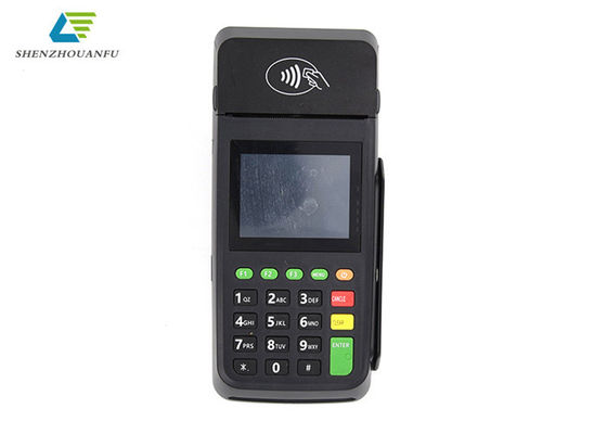 ترمینال پوز بی سیم GPRS دستی با جعبه کاغذ بزرگ