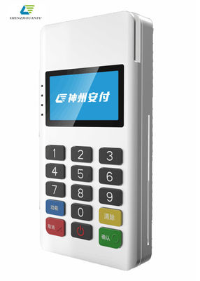 MPOS Swipe Pos خرید پایانه EMV PCI بدون تماس با 4 چراغ سیگنال