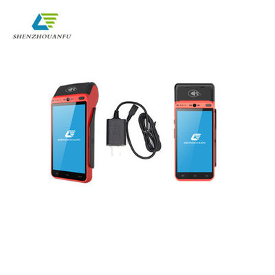پردازنده چهار هسته ای ترمینال Mini POS ضد آب با باتری 3000 میلی آمپر ساعتی