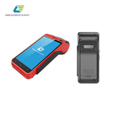 CE Smart Pos Payment Terminal صفحه نمایش لمسی دستی با بلندگوهای استریو