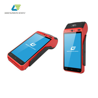 CE Smart Pos Payment Terminal صفحه نمایش لمسی دستی با بلندگوهای استریو
