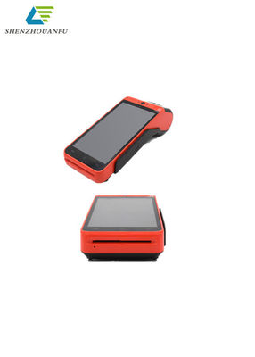 پردازشگر چهار هسته ای انعطاف پذیری ترمینال POS اندروید موبایل LCD