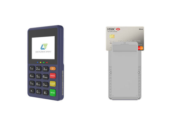 کارت های سیم کارت دوگانه مینی دستی پرداخت ترمینال POS لینوکس همراه با SDK همه در یک سیستم POS