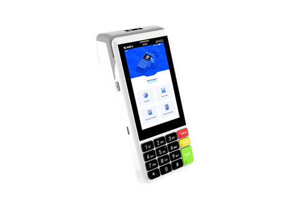 4 اینچ صفحه لمسی مینی کامپیوتر اندروید POS ترمینال با حافظه 16G 2G / 3G / 4G / WIFI / GPS سیستم POS تلفن همراه