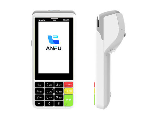 اسکن ترمینال POS بی سیم BT 1D 2D اسکنر بارکد QR با NFC و چاپگر 58 میلی متری همه در یک
