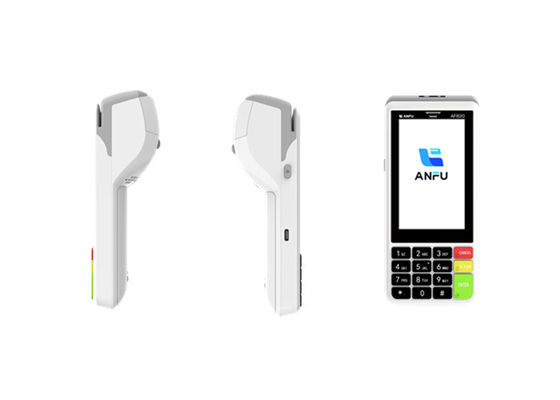 دستگاه POS دستی اندروید 13 با اسکنر کد 4G / بی سیم / WIFI سیستم POS تلفن همراه قابل حمل با EMV PCI 6.0