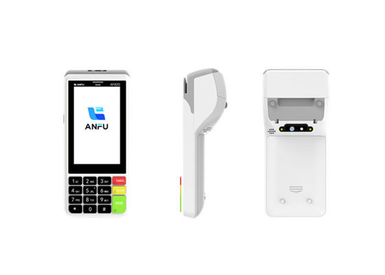 دستگاه POS دستی اندروید 13 با اسکنر کد 4G وای فای بی سیم ترمینال POS قابل حمل