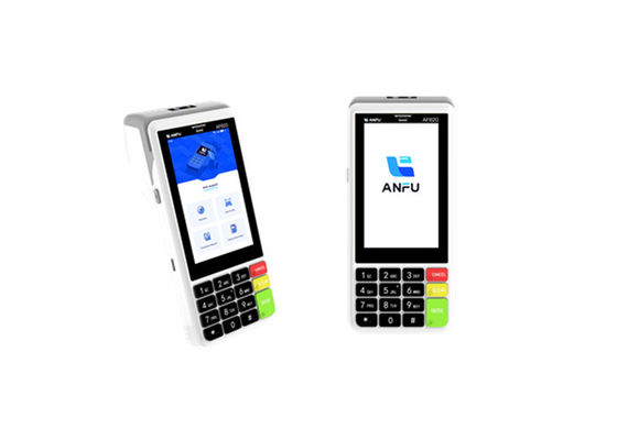 دستگاه POS دستی اندروید 13 با اسکنر کد 4G وای فای بی سیم ترمینال POS قابل حمل