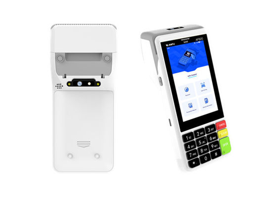 ترمینال POS هوشمند ANFU با پرینتر صفحه نمایش لمسی دستگاه POS دستی با NFC