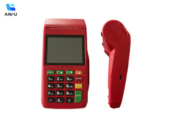 AF75 Pos Machine Micro Touch Card Swipe Machine ترمینال POS موبایل لینوکس RTOS