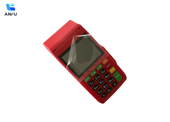 AF75 Pos Machine Micro Touch Card Swipe Machine ترمینال POS موبایل لینوکس RTOS