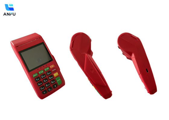 دستگاه پایانی POS قابل حمل بی سیم NFC POS با چاپگر 1D / 2D QR Scanner AF75