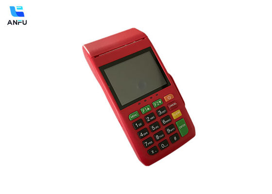 ترمینال POS قابل حمل با چاپگر حرارتی 58 میلی متری صفحه لمسی ظرفیتی سیستم POS لینوکس RTOS با نرم افزار SDK