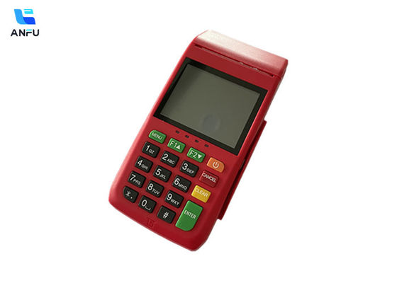 ترمینال POS قابل حمل با چاپگر حرارتی 58 میلی متری صفحه لمسی ظرفیتی سیستم POS لینوکس RTOS با نرم افزار SDK