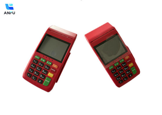 وای فای 2G 3G 4G NFC دستگاه پایانی موبایل لینوکس RTOS POS با پرینتر حرارتی