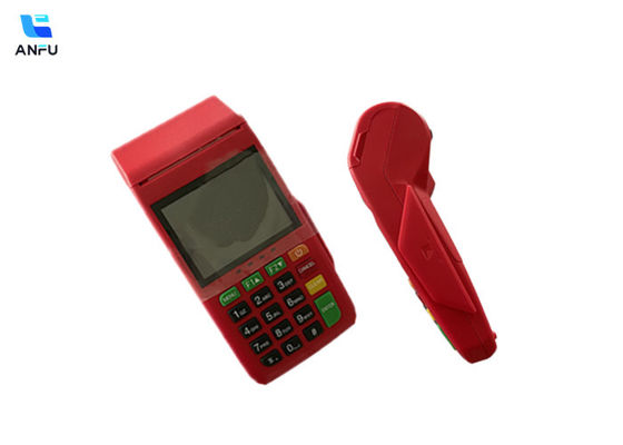 ترمینال NFC POS موبایل دستی با چاپگر Wifi 2G 4G EMV گواهینامه PCI