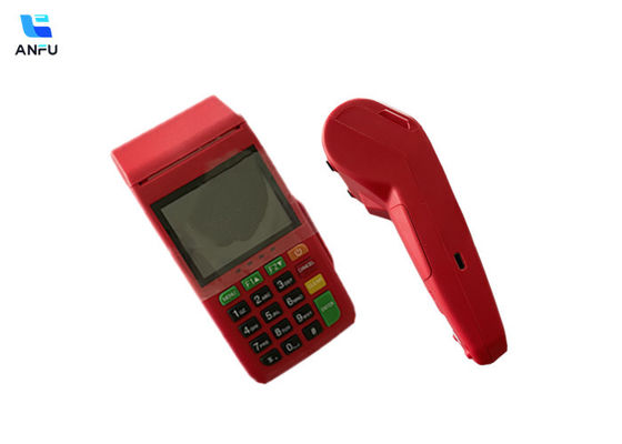 4G Mini Smart POS وای فای بی سیم بلوتوث IC Card QR Code چاپگر حرارتی دستگاه پایانی POS دستی