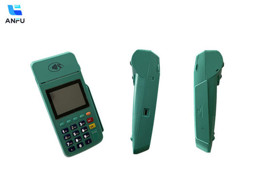 ترمینال لینوکس POS 4G Wifi NFC ترمینال POS موبایل دستی با خواننده EMV چاپگر 58 میلی متر