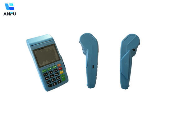 ترمینال POS تلفن همراه AF75 اسکنر بارکد دستگاه POS با چاپگر 58mm EMV PCI گواهینامه