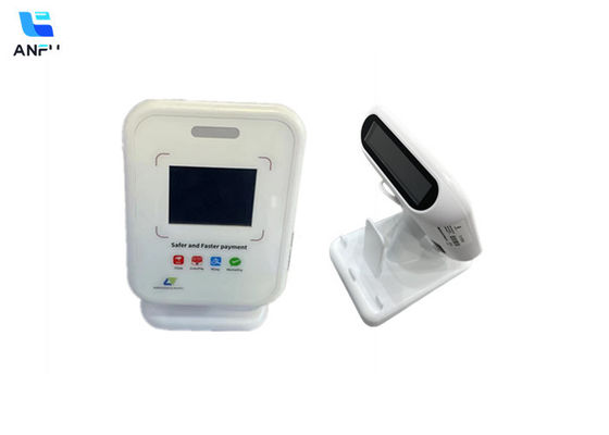 دسکتاپ بی سیم کد QR صوتی جعبه QF100 ابر بلندگو با صفحه نمایش 4G و LCD برای فروشگاه خرده فروشی