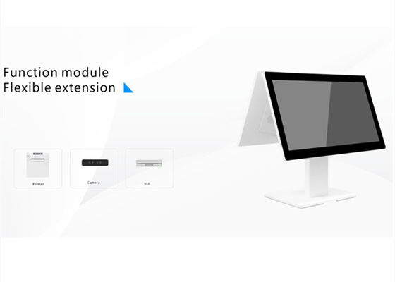 اندروید 11 سیستم POS دو صفحه نمایش، ترمینال POS دو صفحه پنجره